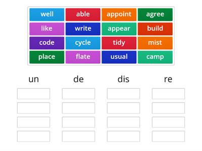 Group sort1 prefixes