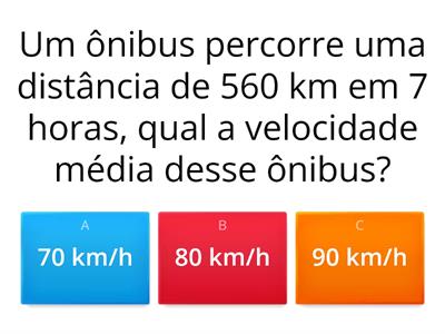 Velocidade média