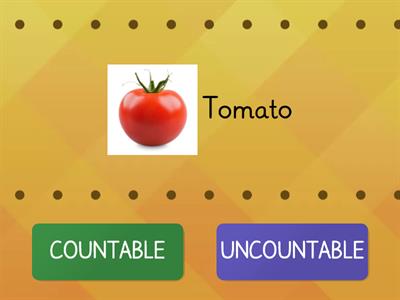 Countable & Uncountable nouns