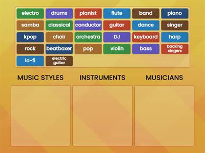 T3 L14 - Music Vocabulary