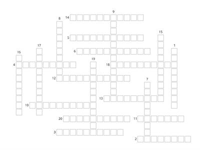 Crossword - Leadership traits