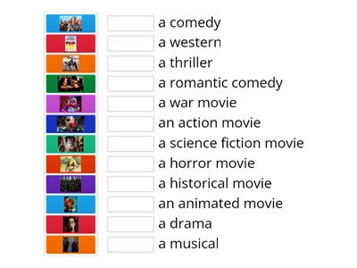 Kinds of movies