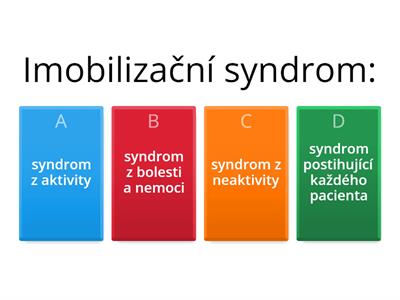 imobilizační syndrom