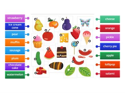 The Very Hungry Caterpillar -  Food