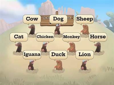 Choose The Farm Animals ONLY