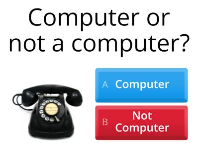 Programmable Computers vs Not computers