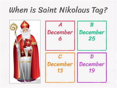 Saint Nikolaus Tag