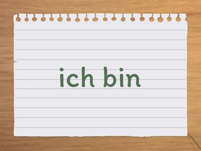 Verben im Präteritum - Flashcards