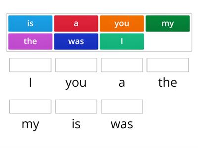 Lesson 13-15 Tricky Words