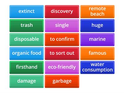 Ecology words