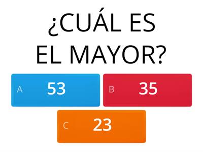 MAYOR Y MENOR