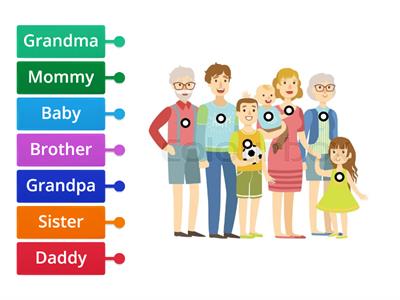 Family Members for Kinders