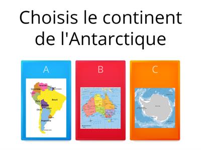 Quiz l'Antarctique