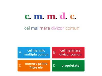 Cel mai mare divizor comun, Cel mai mic multiplu comun, Numere prime între ele