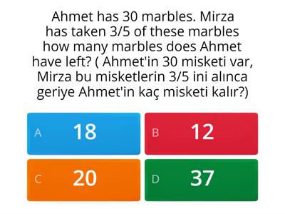 Math questions