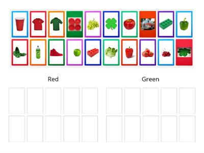 Sorting Red and Green