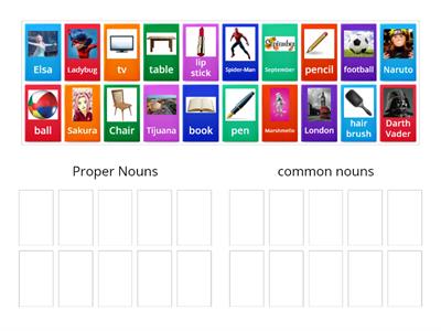 Proper and Common Nouns