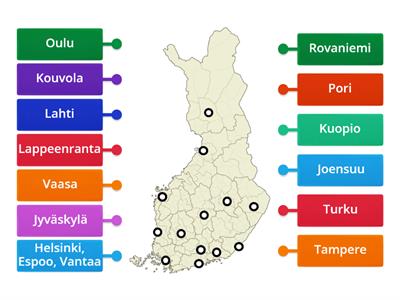 Suomen kaupungit