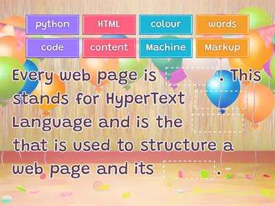 Web words