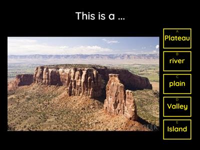 Landforms