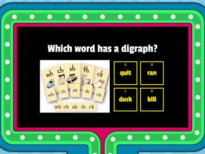 Level 1 Fundations Review: Bonus  Letter, Digraph, or Glued "all"?