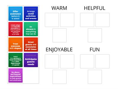 SGS - Welcoming Guest with Warmth & Enthusiasm