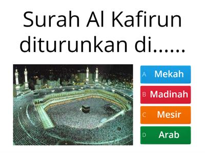 Kefahaman Al Quran - Surah Al Kafirun (Tahun 2)