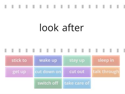 Health Phrasal Verbs