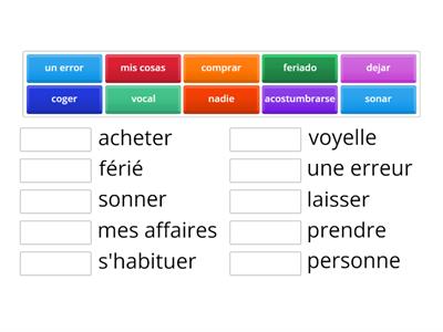 Vocabulario Joseph - 1