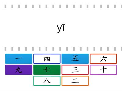 Copy of Копия Цифры 1-10 (китайский язык)