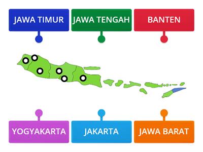 PETA BUTA PULAU JAWA