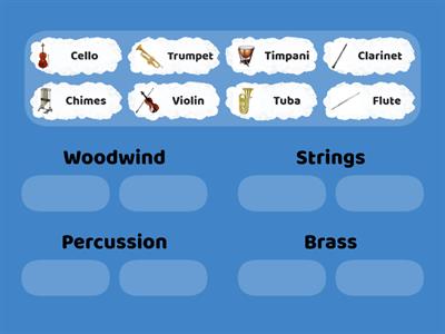 Instruments of the Orchestra Match