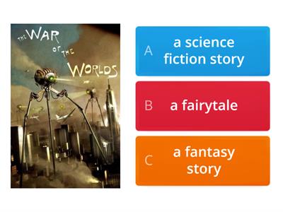 Books genres - Quiz