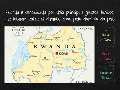 Geografia - Conflitos africanos