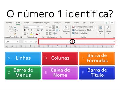 Ambiente do Microsoft Excel