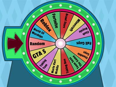 RULETA DE VIDEOJUEGOS