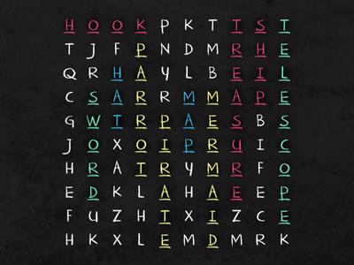 Pirate Paradise Wordsearch