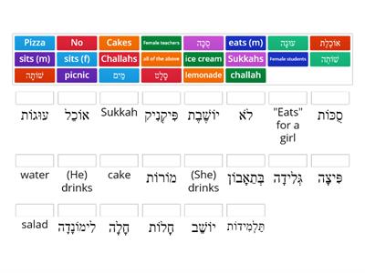 Shalom Reader - Chapter 3 Match Up