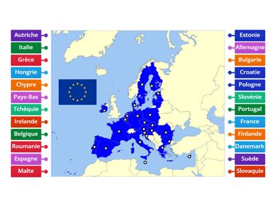 L'Union Européenne: Carte