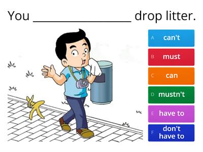 Modal verbs 4th grade 