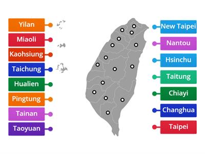 Taiwan Map