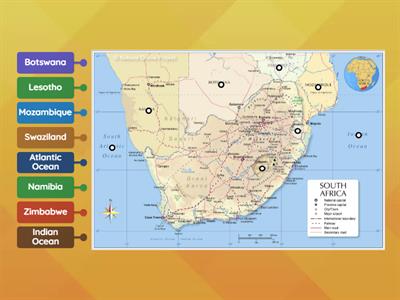 South Africa's Borders