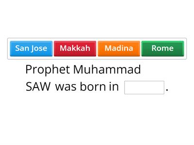 Early Life of Prophet Muhammad SAW