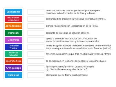 ESTUDIOS SOCIALES-7mo CLA-Pareo Vocabulario