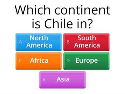 Continents Quiz