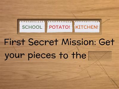 Secret Missions Quiz