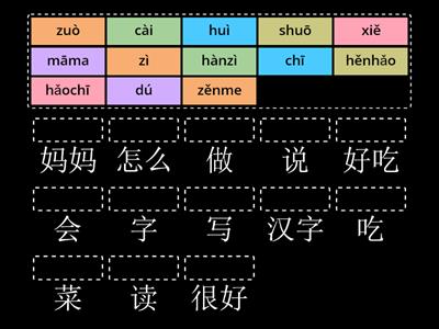 HSK1/ Standard Course 1/第 6 课 我会说汉语
