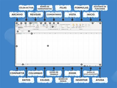 EXCEL (maquina virtual) Y SUS PARTES