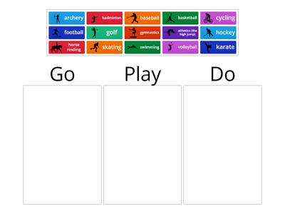 Vocab_Sports - do/play/go
