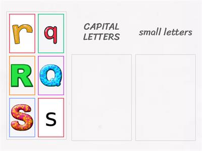CAPITAL LETTER and small letter
